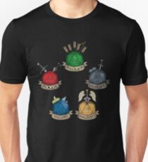 Camiseta ajustada Combinación de dados DnD 4º