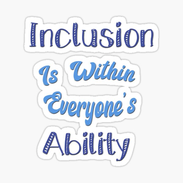 Inclusion Sticker