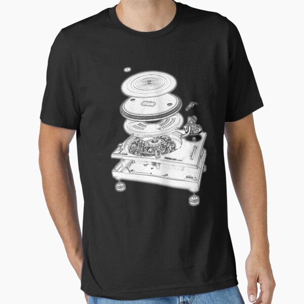 Item preview, DJ Turntable 1210 MK2 Exploded Sketch designed and sold by Gerdek.