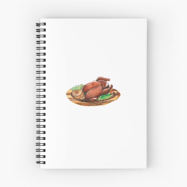 Item preview, Watercolor Food - Roasted Chicken designed and sold by linapermatart.
