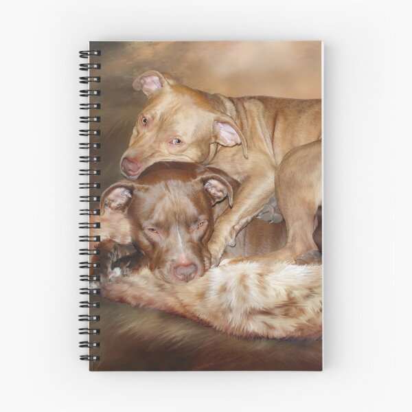 Item preview, Pitbulls -  The Softer Side designed and sold by Carol  Cavalaris.