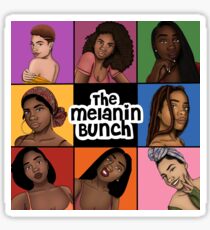 Die Melanin-Gruppe Sticker