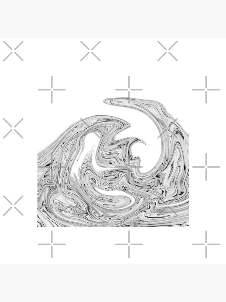 Thumbnail 2 of 2, Art Board Print, Waves designed and sold by K-AEyston.