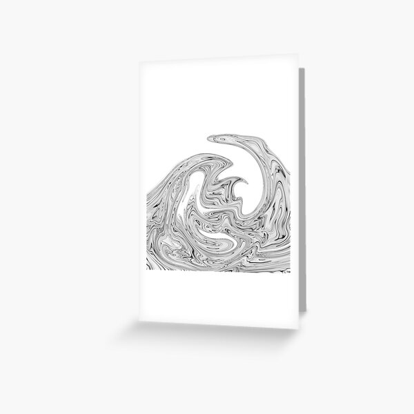 Waves Greeting Card