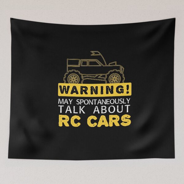 Item preview, Warning Talk About RC Cars  designed and sold by MooonTees.