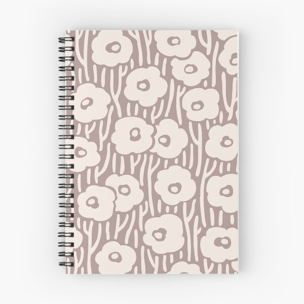 Item preview, Mid Century Modern Wild Flower Pattern 539 Beige designed and sold by tonymagnerart.
