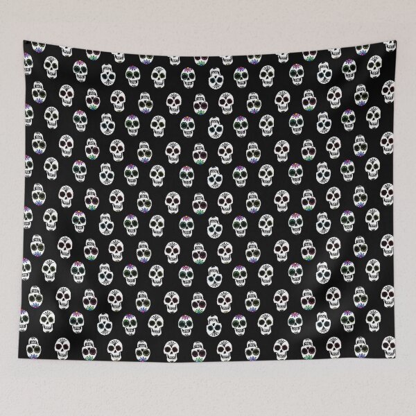 Item preview, Mexican Sugar Skull Pattern Halloween designed and sold by Julie Erin Designs.