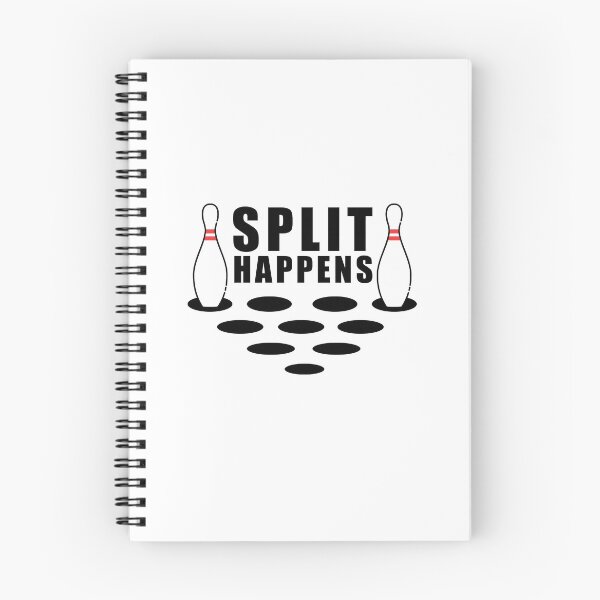 Item preview, SPLIT HAPPENS! BOWLING DESIGN GIFT IDEA designed and sold by JamesandLuis.