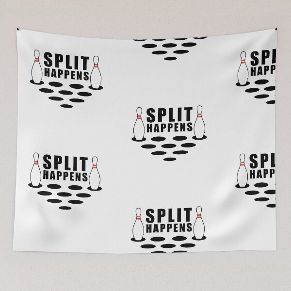 Item preview, SPLIT HAPPENS! BOWLING DESIGN GIFT IDEA designed and sold by JamesandLuis.