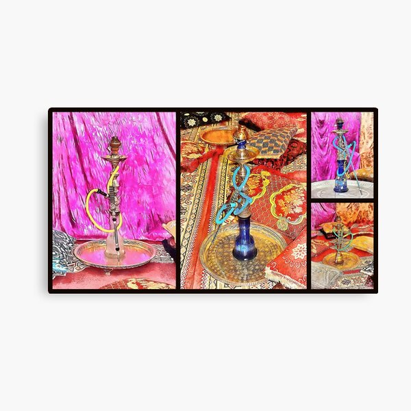 Artikel-Vorschau von Exotische orientalische Wasserpfeifen-Collage, designt und verkauft von ShannathShima.