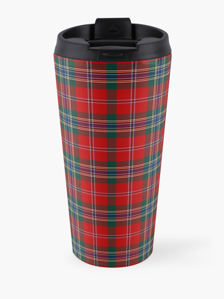 Alternate view of Clan MacLean Tartan Travel Coffee Mug