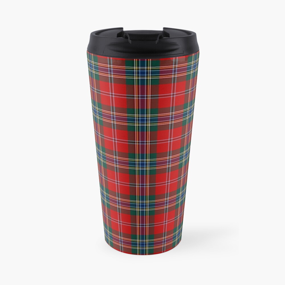 Clan MacLean Tartan Travel Coffee Mug