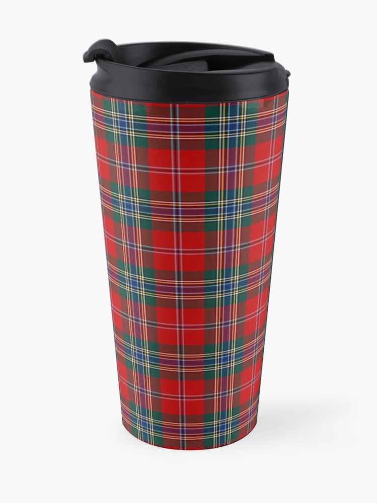 Alternate view of Clan MacLean Tartan Travel Coffee Mug