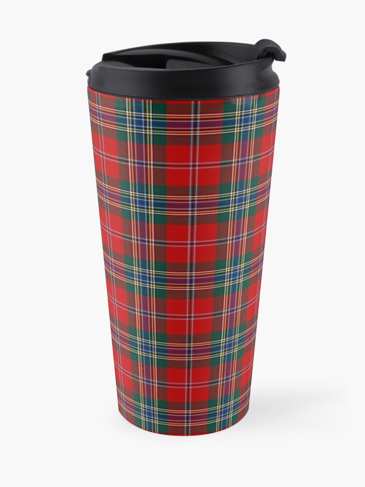 Alternate view of Clan MacLean Tartan Travel Coffee Mug