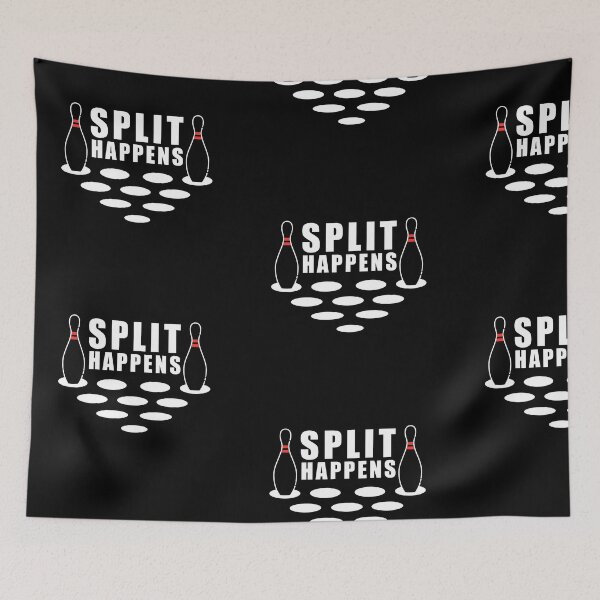 Item preview, SPLIT HAPPENS! BOWLING DESIGN GIFT IDEA designed and sold by JamesandLuis.