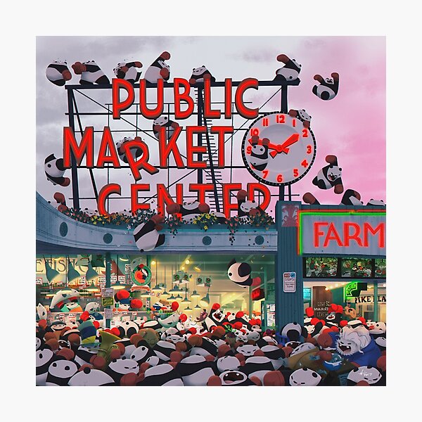 Battle in Seattle: Part I Photographic Print