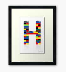 H Framed Print