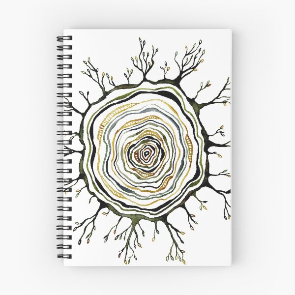 Item preview, Watercolor Tree Ring designed and sold by Dani Reber.