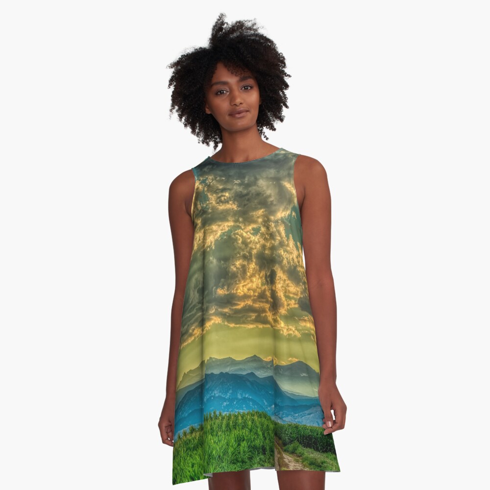 Item preview, A-Line Dress designed and sold by nikongreg.