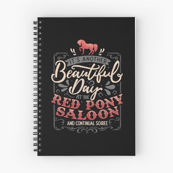 Item preview, It's another beautiful day at the red pony saloon and continual soiree designed and sold by Tobe Fonseca®.