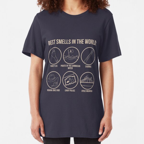 Los mejores olores en el mundo Camiseta ajustada