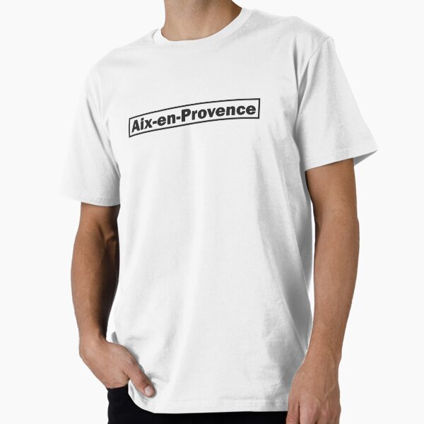 Lettering Aix-en-Provence Premium T-Shirt