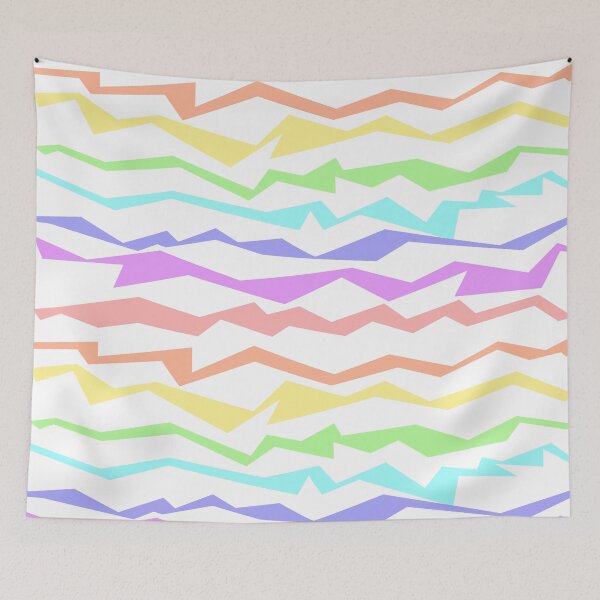 Item preview, Rainbow stripes, gay pride waves designed and sold by daniellegeelen.