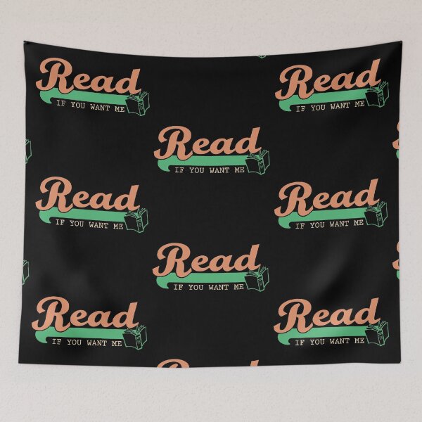 Item preview, Read if you want me | Bookrebels | Reading | Bookworm | Book | Book lover designed and sold by Bookrebels.