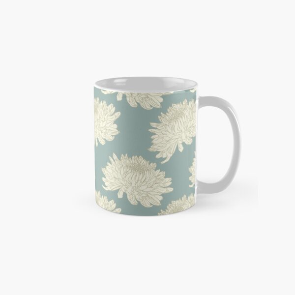 Item preview, Cream Chrysanthemum Duck Egg designed and sold by MargaretClavell.