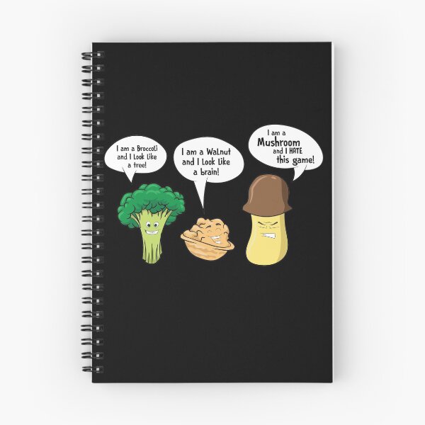 Item preview, Broccoli, walnut and mushroom are playing a game designed and sold by Mohja-Design.