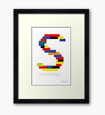 "S" Framed Print