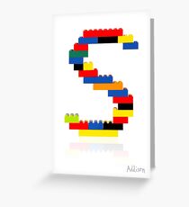 "S" Greeting Card