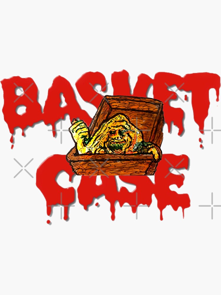 "Basket Case " Sticker for Sale by MattisMatt83 Redbubble