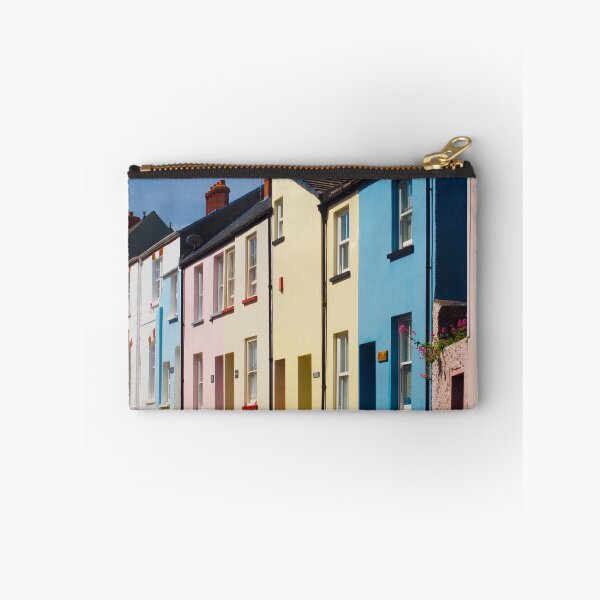 Item preview, Colourful street, Tenby Wales. designed and sold by Kenjonesphoto.