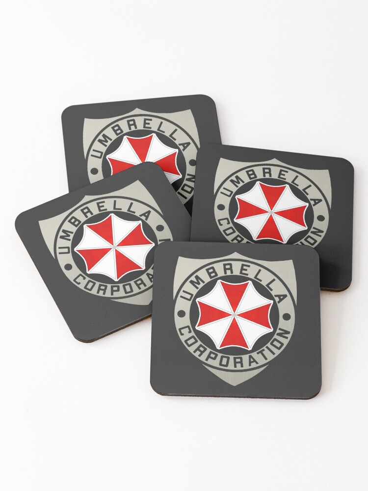 Umbrella Corporation Logo Badge  Resident Evil Badge Coasters