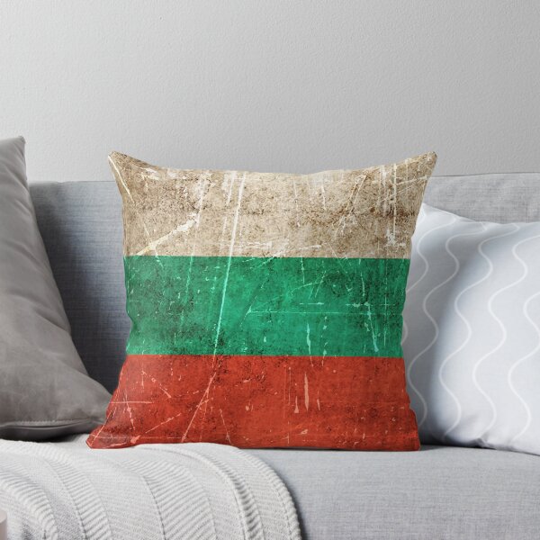 Item preview, Vintage Aged and Scratched Bulgarian Flag designed and sold by JeffBartels.