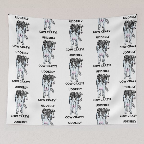 Item preview, Cow Pun- Udderly Crazy designed and sold by Julie Townsend.