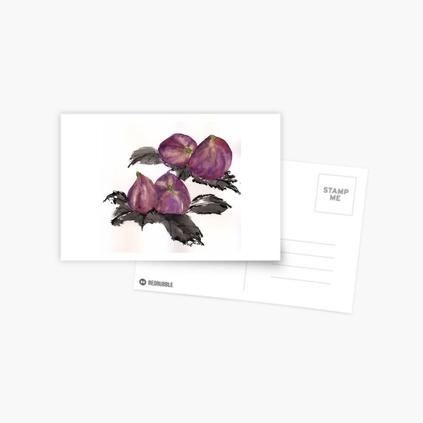 Pairs of Figs Postcard