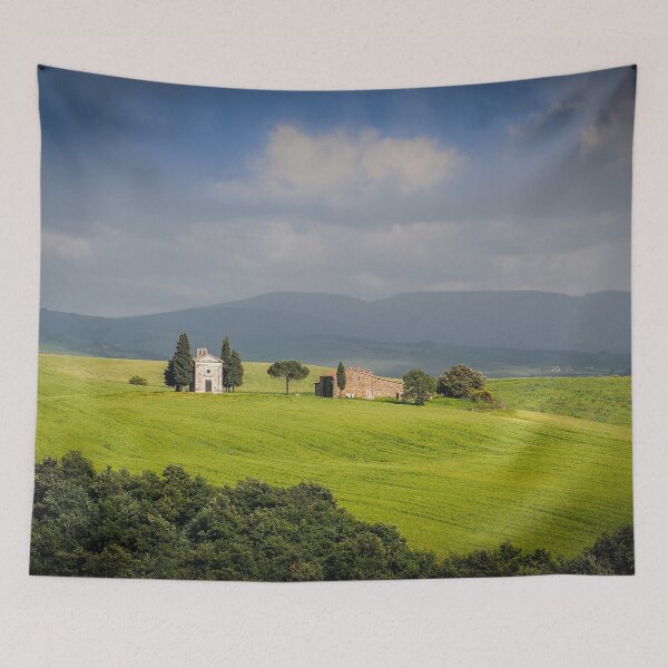 Item preview, Chapel of the Madonna di Vitaleta, Tuscany. designed and sold by Kenjonesphoto.