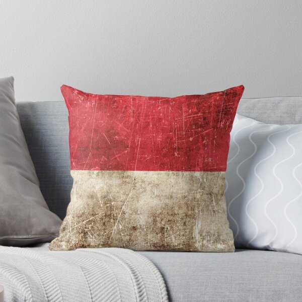 Item preview, Vintage Aged and Scratched Indonesian Flag designed and sold by JeffBartels.