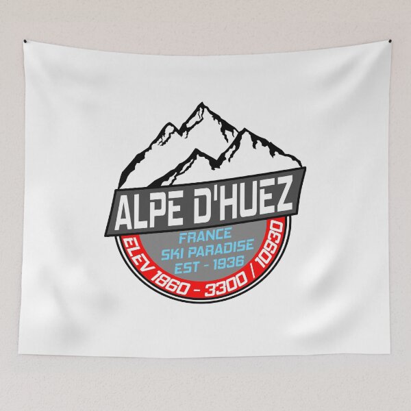 Item preview, Ski L' Alpe D'Huez France Skiing Paradise designed and sold by chriswilson111.
