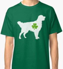 Golden Retriever Mama St Patricks Day Gift Classic T-Shirt