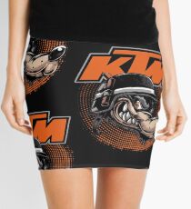 KTM Racing Motorcross Dirt Bike Fahrer Minirock