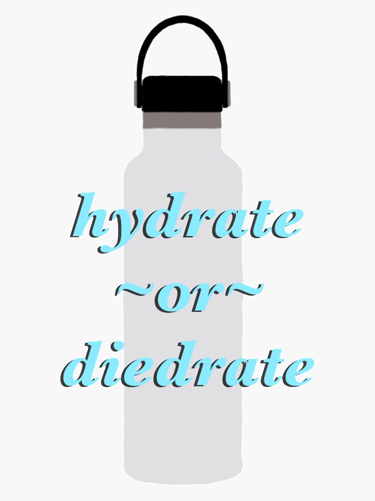 "Light Blue Water Bottle Sticker " Sticker for Sale by tullabee Redbubble