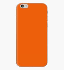 Persimmon Orange iPhone Case