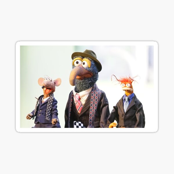 Vista previa del artículo con la obra «Rizzo, Gonzo y Pepe», diseñado y vendido por Josh Garrett.