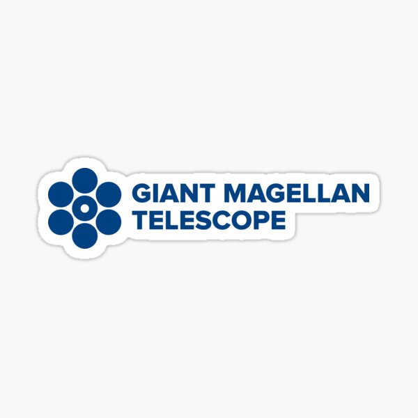 Artikel-Vorschau von  Riesen-Magellan-Teleskop-Logo, designt und verkauft von Nikki SpaceStuffPlus.