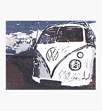 VW Splt Screen Camper 2 Photographic Print