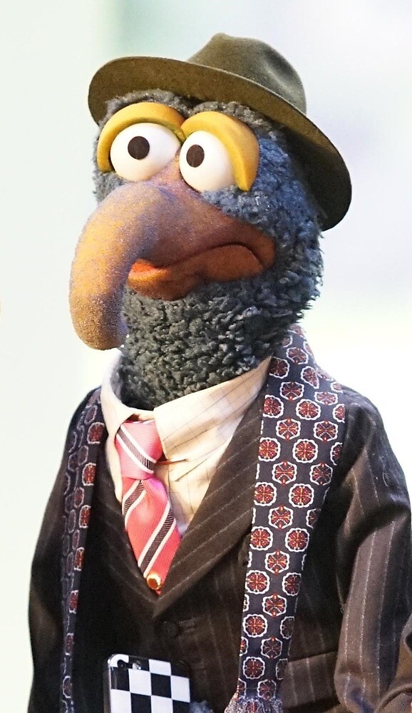 Gonzo in a Hat by Josh Garrett.