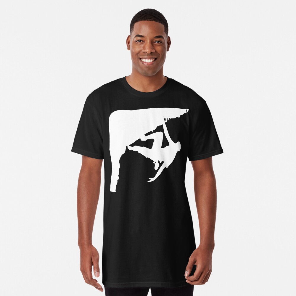 Aperçu de l'œuvre T-shirt long créée et vendue par climbing-tees.
